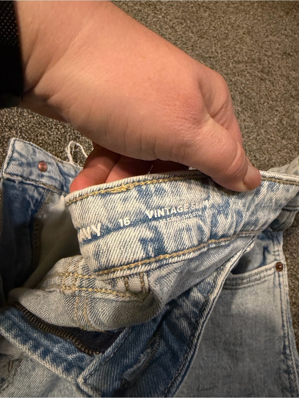 Old Navy Light Blue High-Rise Women's Jeans